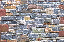 Photo of cropped walling stone